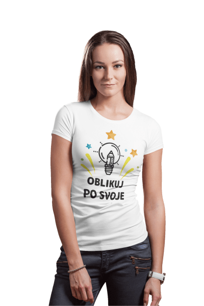 Tiskarna majic garderoba 12 T shirt mockup of a long haired woman posing against a colored backdrop 4450 el1 tiskarna majic garderoba 8