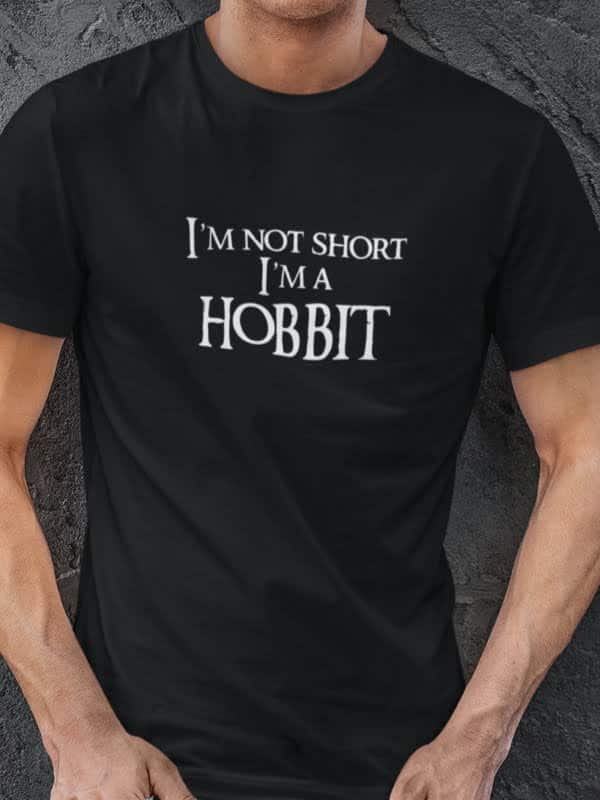 I am not short i am a hobbit majica