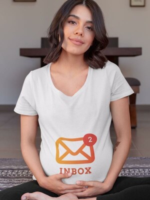 Inbox 2 dvojčka, nosečniška majica