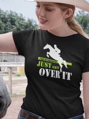 I am an equestrian just get over it