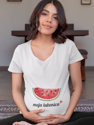 Moja lubenica majica za nosečnice