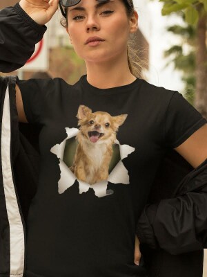 Čivava Chihuahua, majica za kužke
