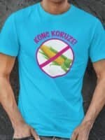 konc koruze moška modra