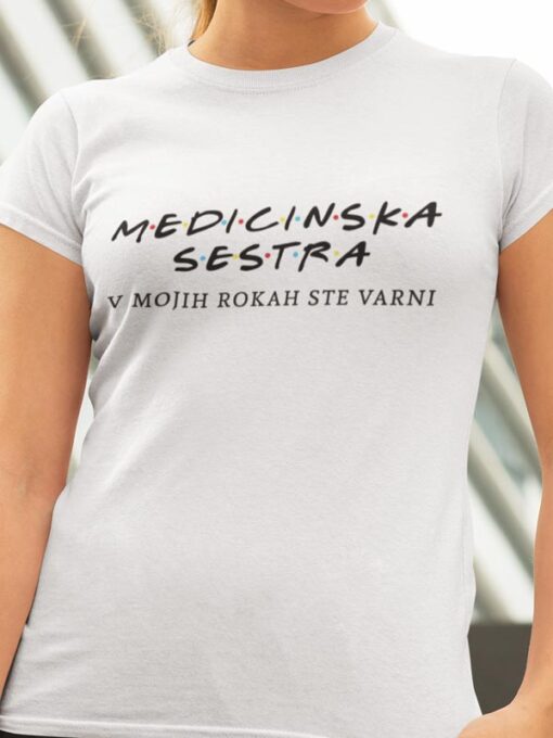 Medicinska sestra v mojih rokah ste varni