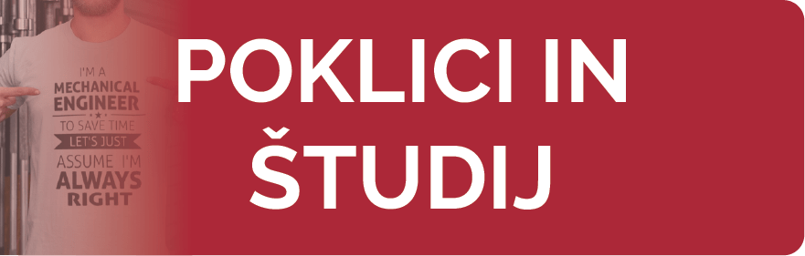 Poklici in študij