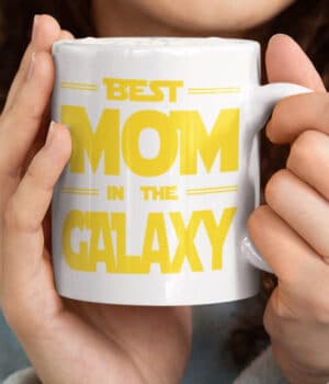 Skodelica Best mom in the galaxy