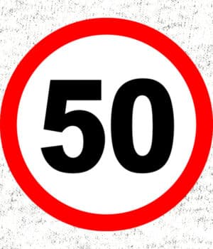 Predpasnik Prometni znak 50