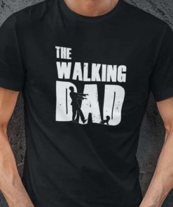 The walking dad dojenček majica