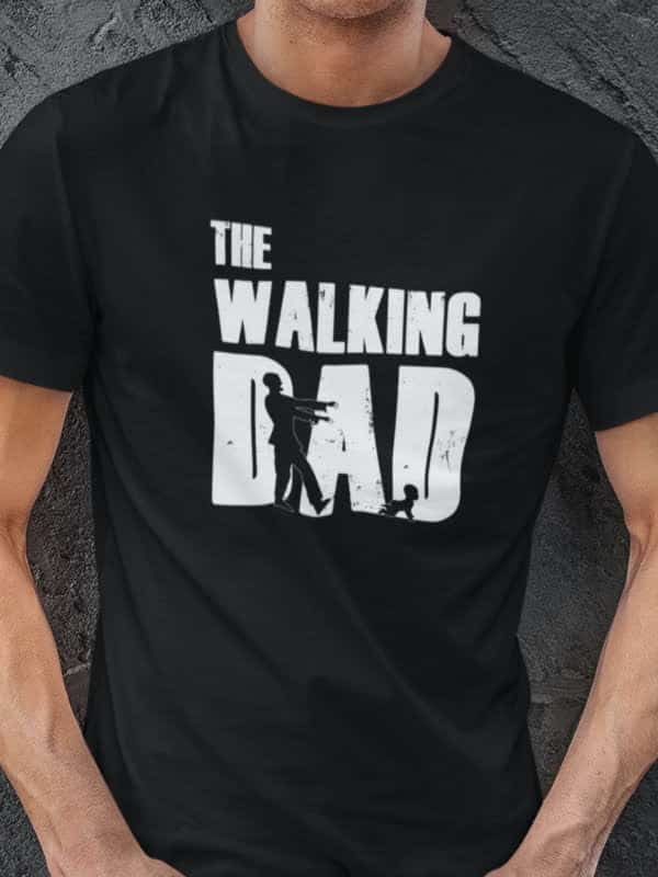 The walking dad dojenček majica