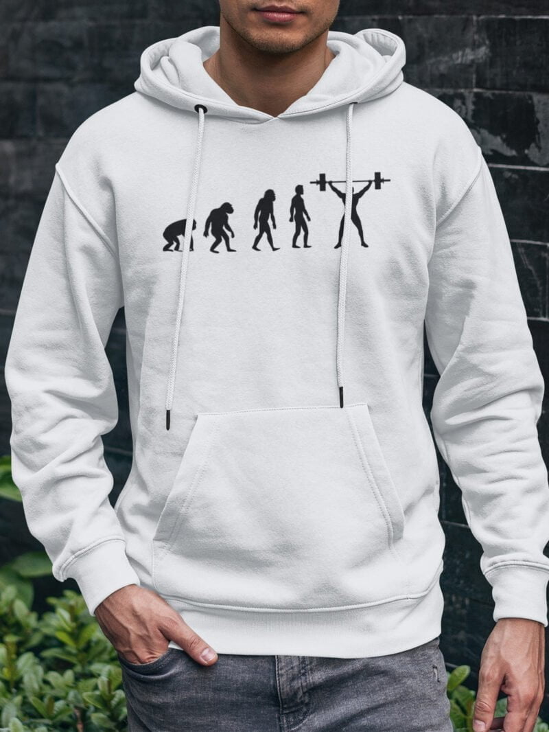 Evolucija lifting pulover bela