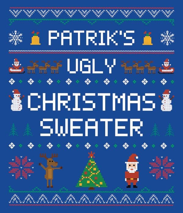 Predogled motiv ugly christmas sweater