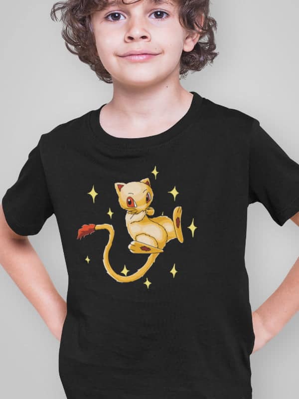 Shiny kitty - children's t-shirt