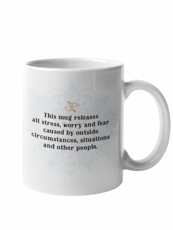 Skodelica this mug releases all stress