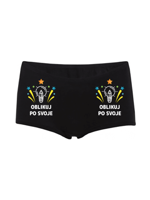 mockup unikatne ženske spodnjice