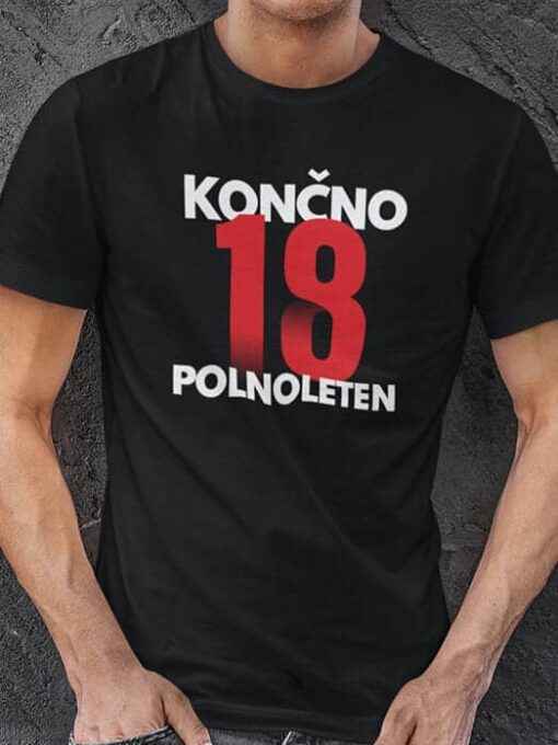 končno polnoleten črna