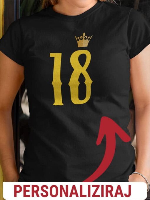 poljubna leta krona mockup personaliziraj