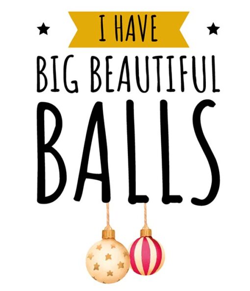 majica big beautiful balls