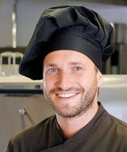 unikatno potiskana kuharska kapa chef