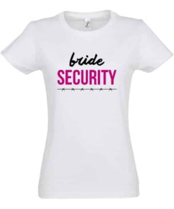 Predogled majica bride security