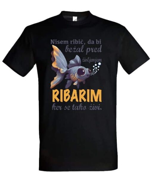 Majica predogled Ribarim ker se tako živi