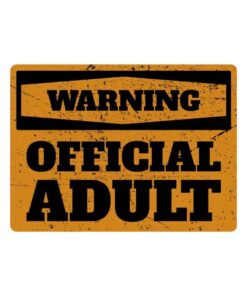 Motiv predogled warning official adult
