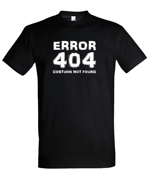 Error 404 costume not found