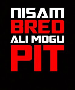 Alternative view of Majica Nisam Bred Ali Mogu Pit