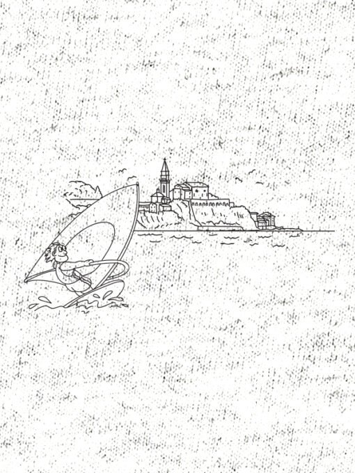 Piran pobarvanka